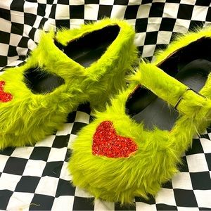 Grinch Mary Janes